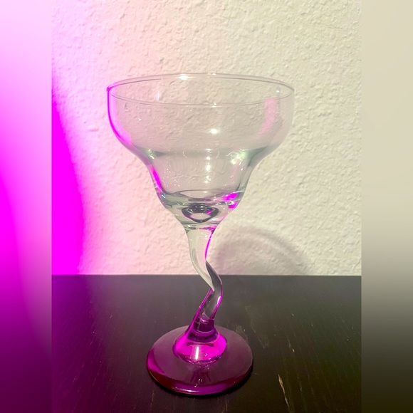 Set of 3 Glass Margarita Glasses - Picture 3 of 4